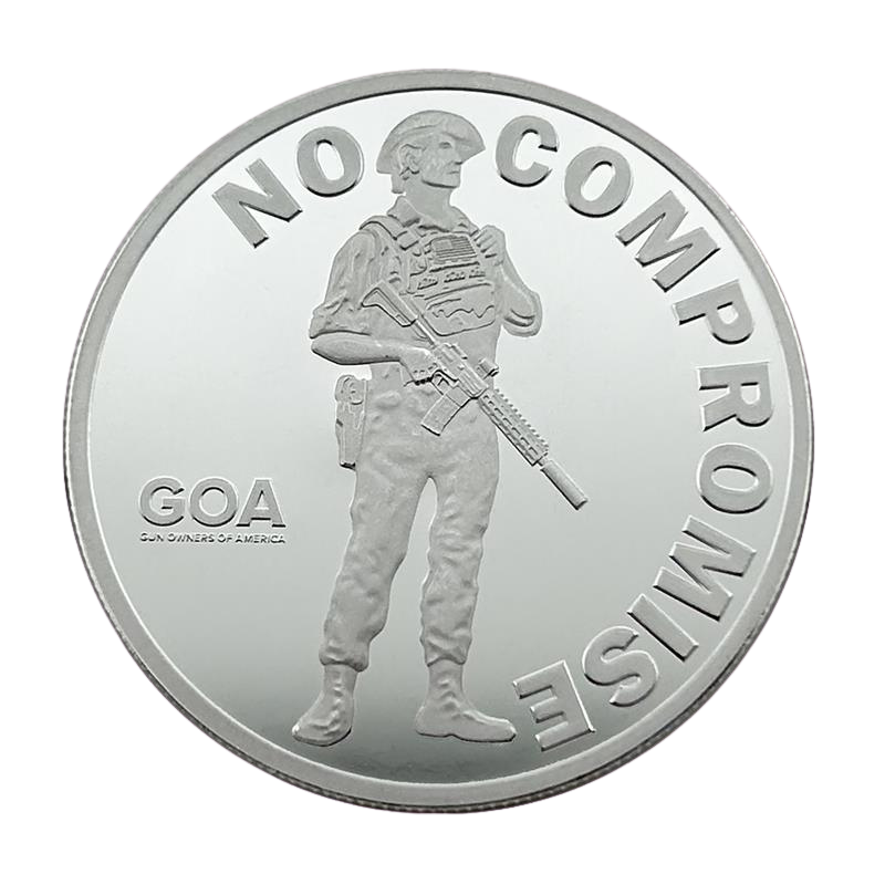 Gun Owners of America 1 oz silver round