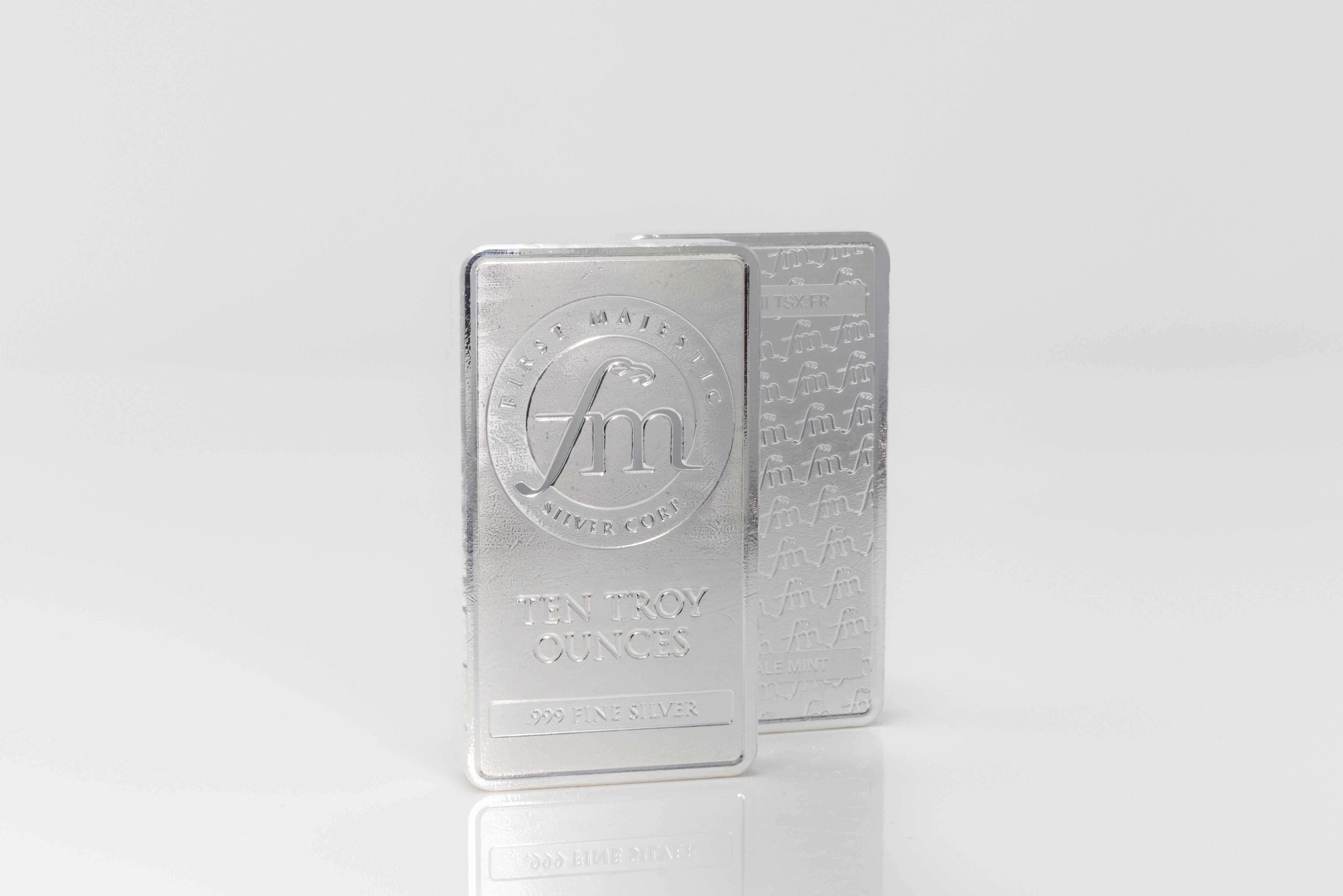 First Majestic 10 oz Silver Bar