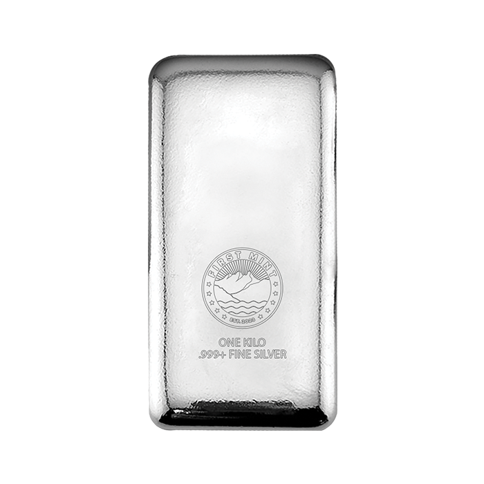 Custom Engraved 1 Kilo Silver Cast Bar - draft
