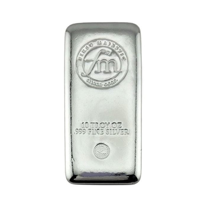 First Mint 10 oz Silver Bar