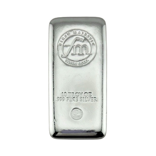 First Mint 10 oz Silver Bar