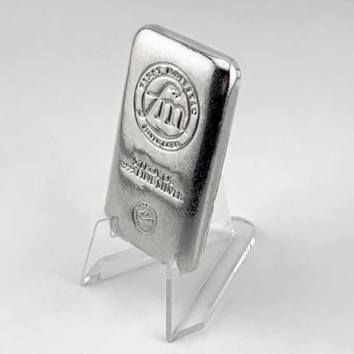 5 oz First Majestic Silver Cast Bar