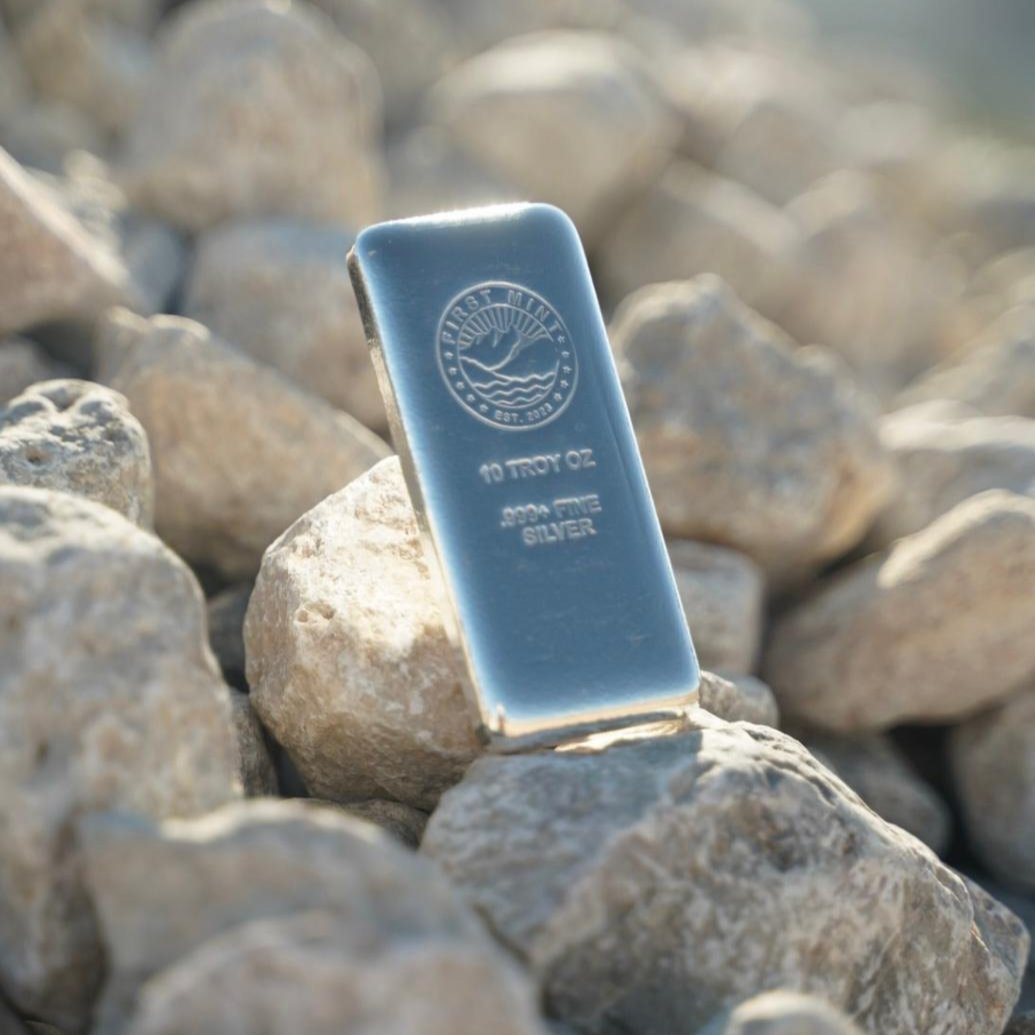 10 oz Silver Cast Bar