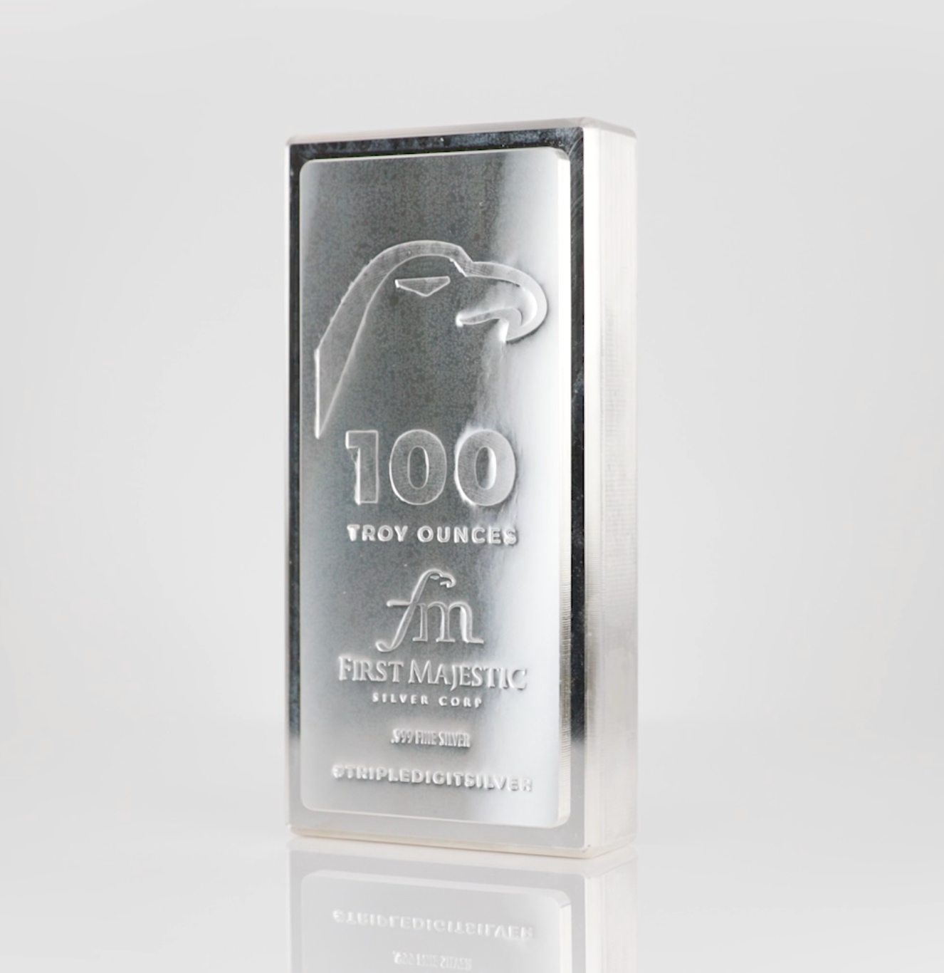 First Majestic 100 oz Stackable Bar